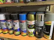 Tyson Spray Paint - Black, Red, Blue, Gold, White, Silver, Grey, Green - 2