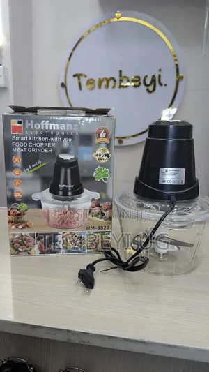 Hoffmans Electronics HM-8827 Food Chopper & Meat Grinder