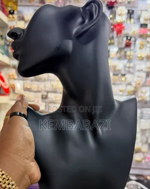 Necklace and Earrings Display Mannequin Bust