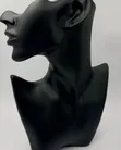 Necklace and Earrings Display Mannequin Bust - 2