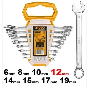 INGCO 8-Piece Combination Spanner Set