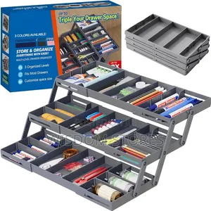 Multi-Level Smart Drawer Organizer