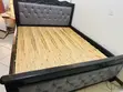 5x6 Used Grey Bed Frame - 1