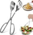 10-Inch Stainless Steel Salad Tongs - 4