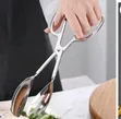 10-Inch Stainless Steel Salad Tongs - 5
