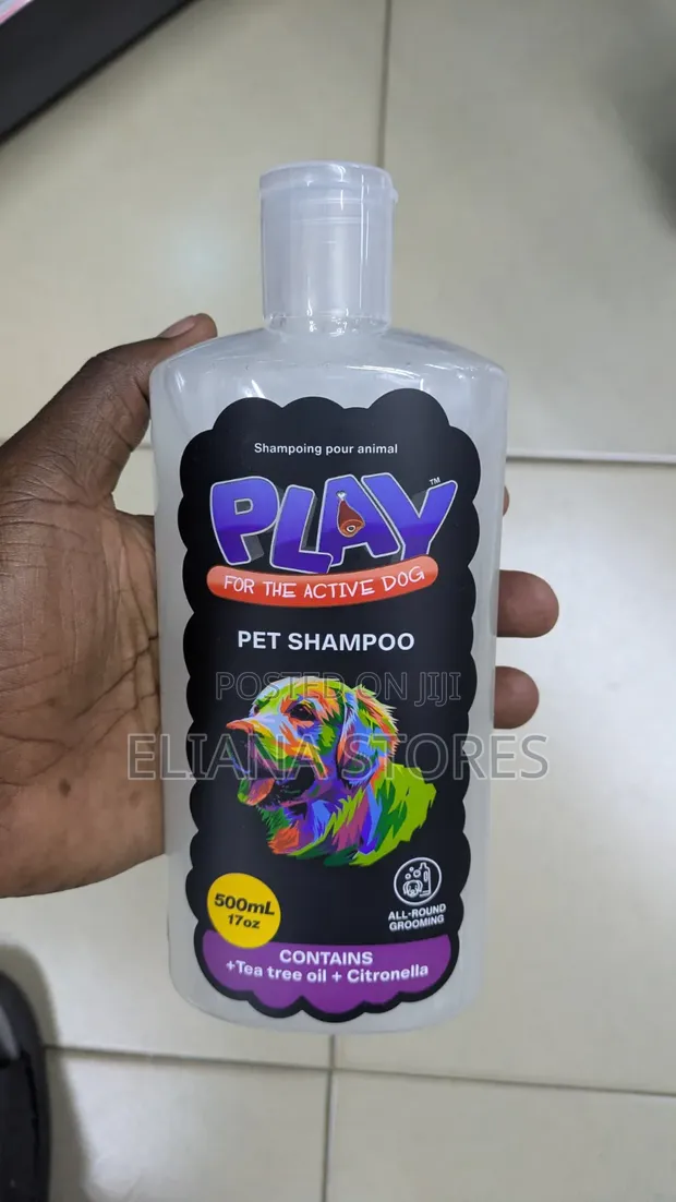 Play for the Active Dog Pet Shampoo - Flea Control 500ml - 1