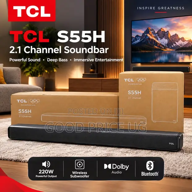 TCL 2.1 Soundbar with Wireless Subwoofer - 1