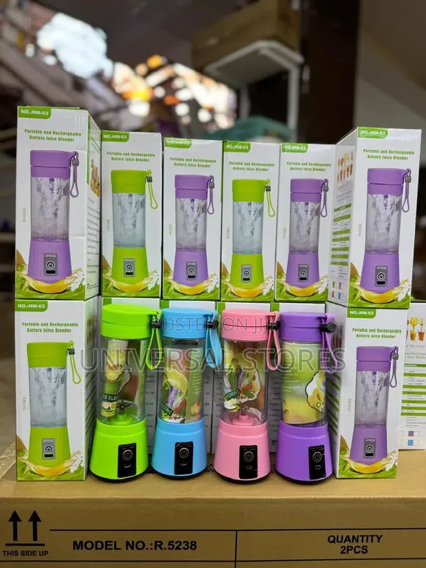 Portable Rechargeable Blender - Multicolor - 1