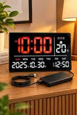 Digital LED Display Wall Clock - 2