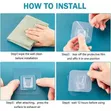 Double-Sided Strong Self-Adhesive Hooks (12pcs) - 4