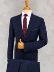 Strip Lined Suits for Men - 4