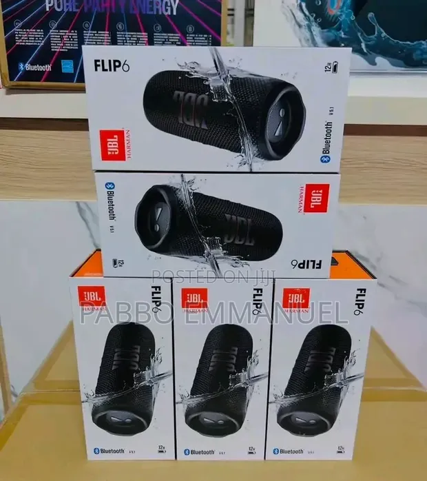 JBL Flip 6 Bluetooth Speaker - 1
