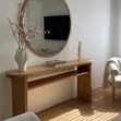 Premium Console Table with Mirror - 1