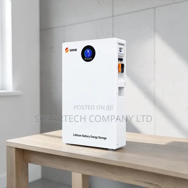 SRNE 10.49kWh 51.2V LiFePO4 Solar Battery - 1