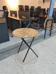 Round Foldable Reading Table - Brand New - 2