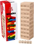 54-Piece Wooden Blocks Stacking Toy - 1