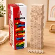 54-Piece Wooden Blocks Stacking Toy - 3