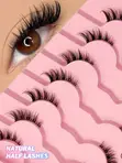 Cat Eye Half Eye Lashes - 2