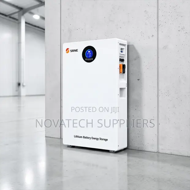 SRNE 10.49kWh LiFePO4 Battery - WiFi/Bluetooth - 1