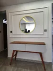 Console Table with Mirror - 1