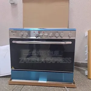 Hisense 60x60cm 4-Burner Gas + 2-Electric Hotplate Cooker