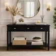 Canadian Storage Console Table with Mirror - 2