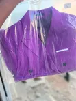 Louis Vuitton Double Breasted Blazer - Purple - 2