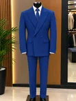 Alberto Roma Men's 3-Piece Double Breasted Suits - 4