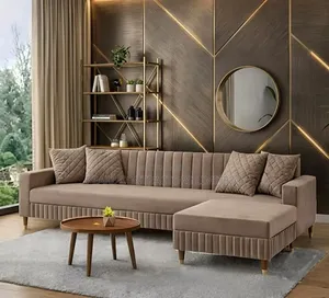 Santa Barbara L-Shape 5-Seater Sofa Couch - Any Colour
