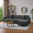 Santa Barbara L-Shape 5-Seater Sofa Couch - Any Colour - 3
