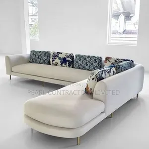 Mercedes L Shape 6 Seater Sofa - Brand New