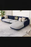 Mercedes L Shape 6 Seater Sofa - Brand New - 2