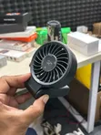 Portable Handheld Ice Cooling Rechargeable Fan (A228) - 1