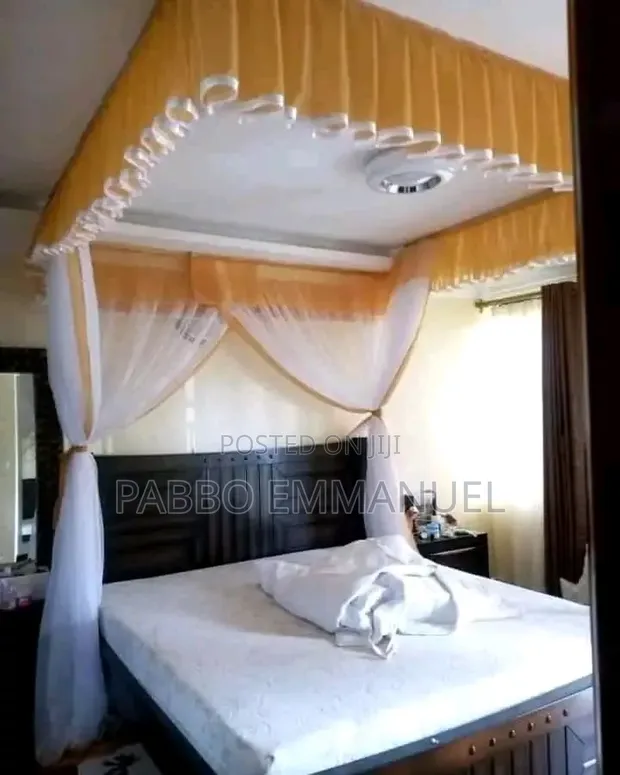 VIP Ceiling Mounted Mosquito Nets - Queen Size - 1