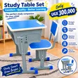 Adjustable Study Table Set with Chair - 2