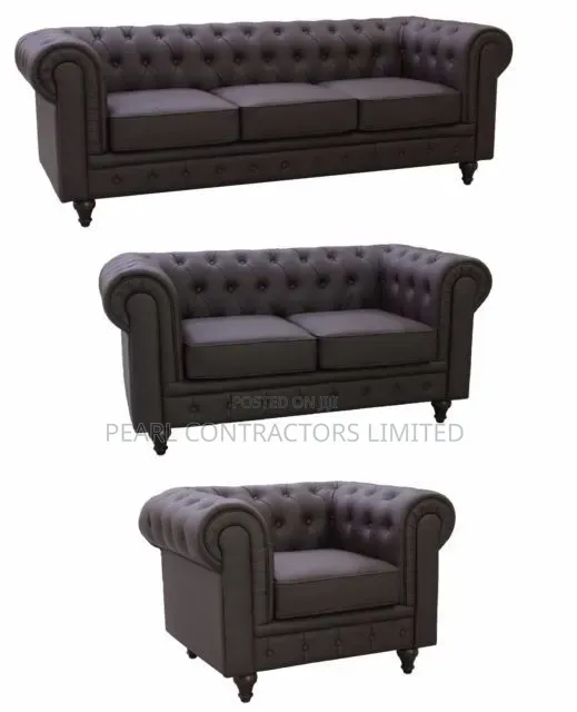 6 Seater Chesterfield Sofa - Customisable - 1