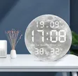 Moon-Design Digital LED Wall and Desk Clock - 2