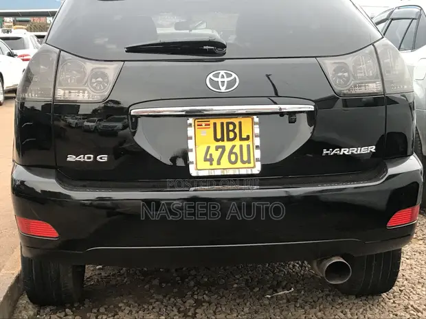 Toyota Harrier 2008 Black - 1