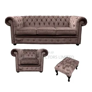Bellamy 5 Seater Chesterfield Sofa - Any Colour