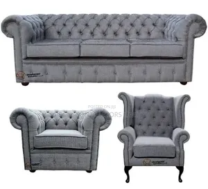 Ebenezer 5-Seater Chesterfield Sofas - Any Colour