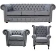 Ebenezer 5-Seater Chesterfield Sofas - Any Colour - 2