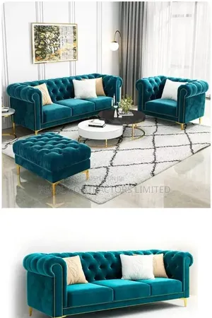 Brand New 5-Seater Chesterfield Sofa - Any Colour