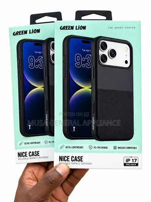 Green Lion MagSafe Compatible Case for iPhone 17 Pro Max/18 Pro Max