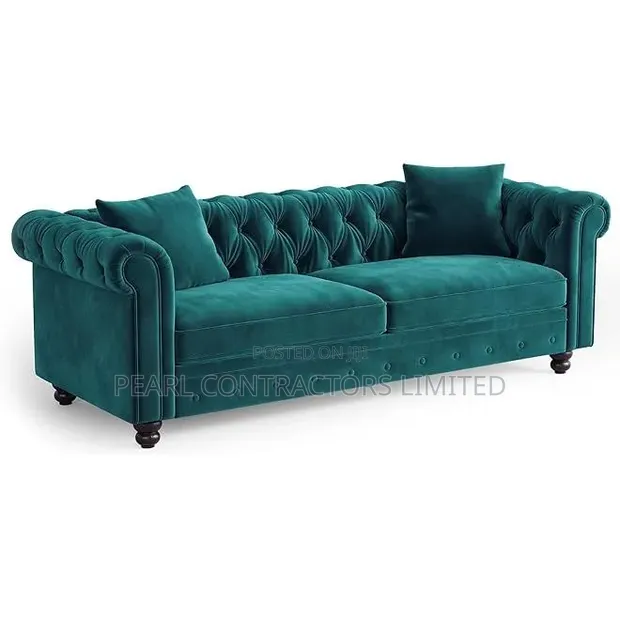 Metro Plus Chesterfield 2-Seater Sofas - Any Colour - 1
