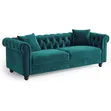 Metro Plus Chesterfield 2-Seater Sofas - Any Colour - 1