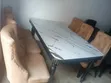 Brand New Marble Top Dining Set - 5