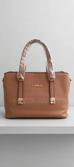 Classic Handbag - Multicolor Faux Leather
