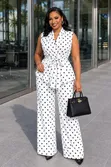 TU Women's Black Satin Jumpsuit - Size M, L, XL - 1
