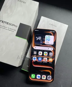 New Infinix Note 60 Pro 256GB Orange