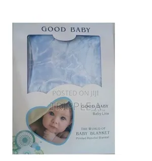 Baby Knitted Raschel Blanket - Brand New